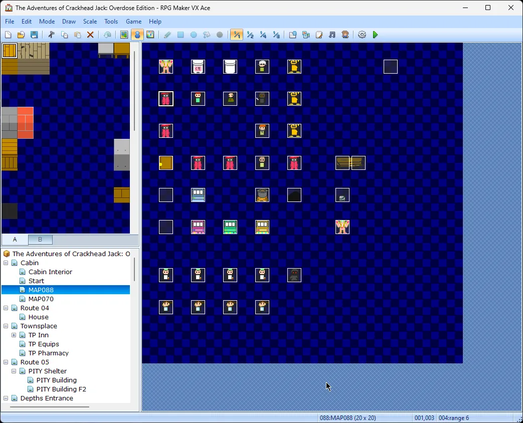 Test room